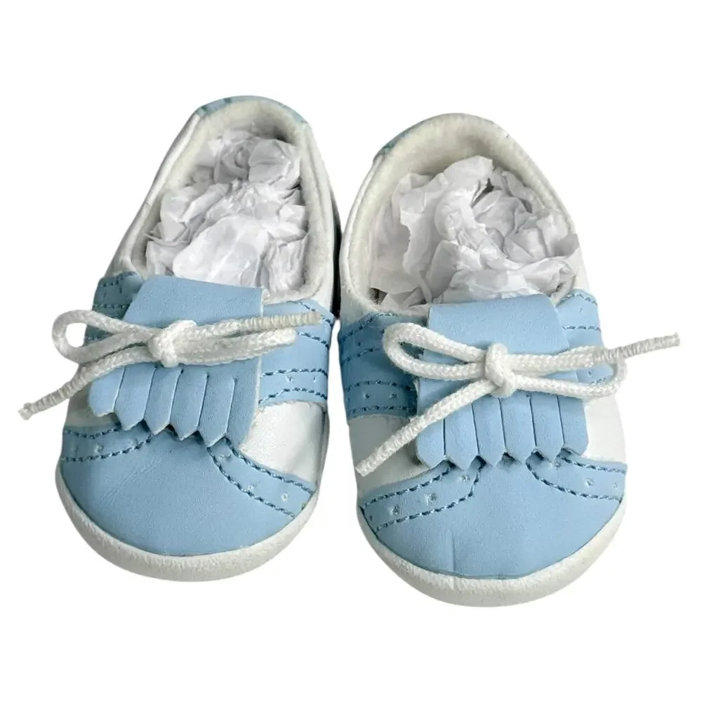 American Girl Shoes Tennis & Golf Set Accessories Blue White Convertible Fringe